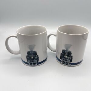 Sherwood Lionel Trains Set of 2 Coffee Mug Cup  2005 Locomotive